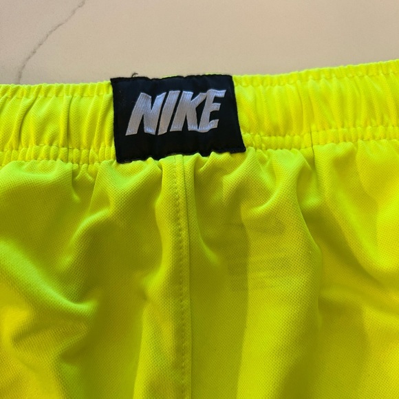 2/$30 Nike mens highlighter neon yellow XXL athletic shorts. Gym running elastic - Picture 6 of 6
